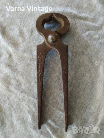 Стар керпеден DIN 5241/160 mm CGP (KNIPEX) 1882-1942 години Германия., снимка 2 - Антикварни и старинни предмети - 54651658