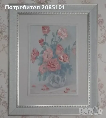 Картини залез, цветя, плодове, река, лодки, снимка 2 - Картини - 43314483