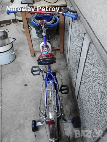 детски велосипед Спайдърмен , снимка 5 - Велосипеди - 54111132