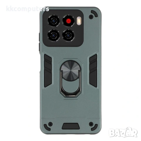 ZTE Blade A56 калъф – PC+TPU, въртяща се подставка, 0.5 mm ръбове, протектор, 3 цвята