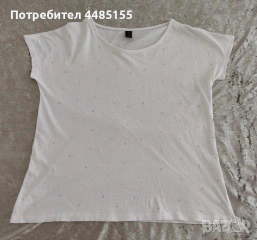 Удобни блузи с къс ръкав М и L, снимка 4 - Тениски - 54276203