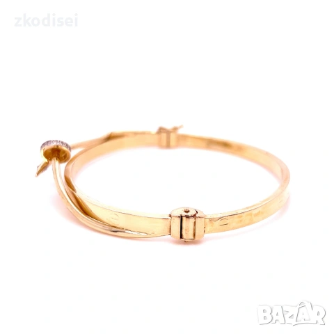 Златна дамска гривна Cartier 8,07гр. 14кр. проба:585 модел:39803-5, снимка 2 - Гривни - 55060567