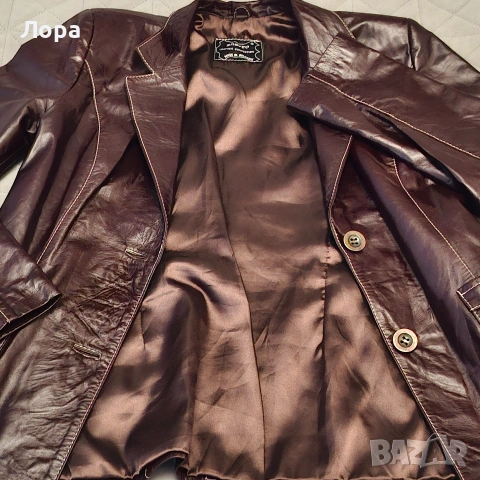 Дамско сако естествена кожа , снимка 5 - Сака - 54205358