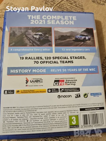 Игра WRC 10 PS5 , снимка 2 - Игри за PlayStation - 55365663
