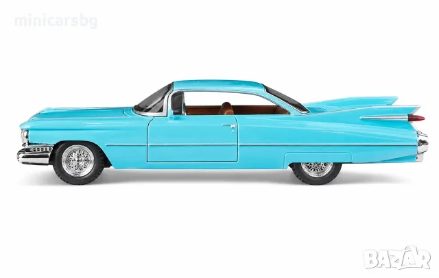 Метални колички: Cadillac Eldorado 1959, снимка 6 - Колекции - 54248689