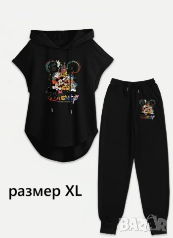 Налични дамски екипи на Дисни, размери S, L, XL, снимка 5 - Комплекти - 54448636