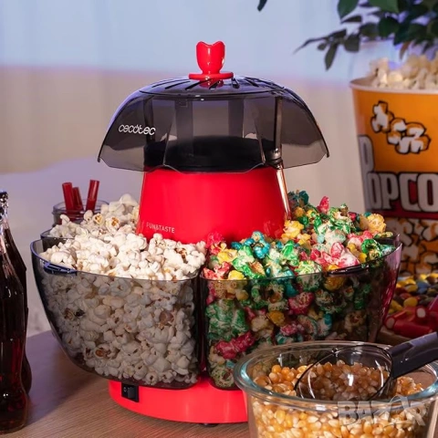 Машина за пуканки Cecotec Fun&Taste P'Corn Easy с мощност 1200 W, снимка 6 - Други - 55138426