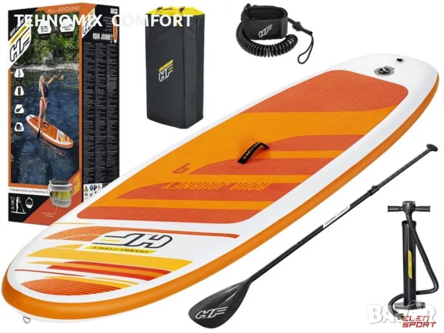  Надуваем SUP борд Bestway Hydro-Force Aqua Journey (модел 65349) с размери 274×76×12см