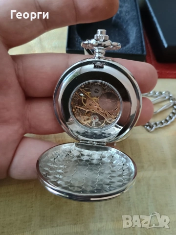 Джобен механичен часовник-28, снимка 3 - Мъжки - 53971783