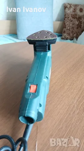 Делта/триъгълна виброшлайф машина ; Delta Sander / Triangular Sander Domotec, снимка 5 - Шлайфмашини - 55377722