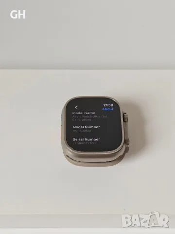 Apple Watch Ultra 49 mm Titanium | Перфектен технически, снимка 6 - Смарт гривни - 55398745