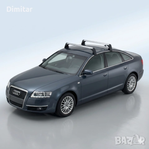 Audi A6 4F C6 Оригинален багажник за покрив (напречни греди, рейлинг, релси)., снимка 2 - Аксесоари и консумативи - 54603345