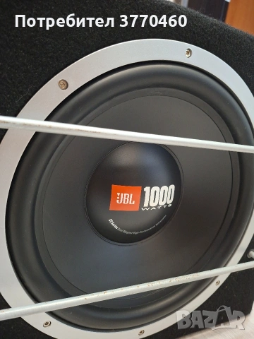 Бас каса JBL CS1204B , снимка 4 - Аудиосистеми - 54814364