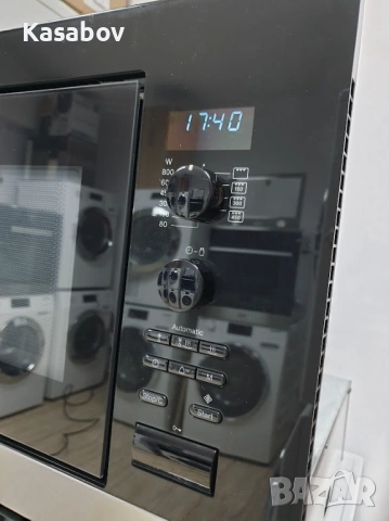 17L - 600мм - Miele M6032 Микровълнова Фурна с Грил за Вграждане, снимка 7 - Микровълнови - 54461357
