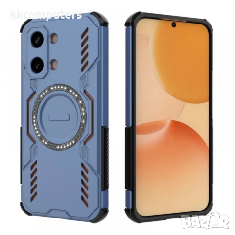 WANLONFENG DJ Магнитен Калъф за Xiaomi Redmi Turbo 5 Max 5G / Poco X8 Pro Max 5G - PC+TPU, 2 стъкла,, снимка 3 - Калъфи, кейсове - 54378946