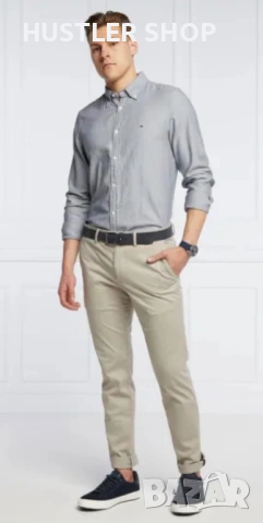 Мъжки панталон TOMMY HILFIGER. Размер L, снимка 3 - Панталони - 54234391