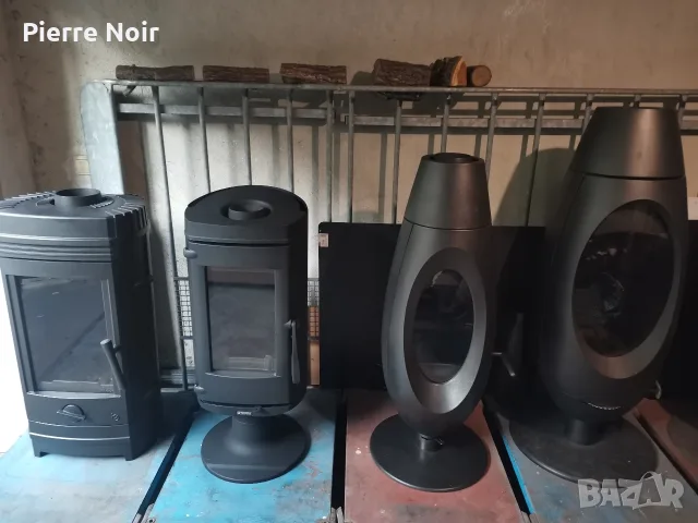 Френска чугунена печка 10kW , снимка 12 - Камини - 55480280