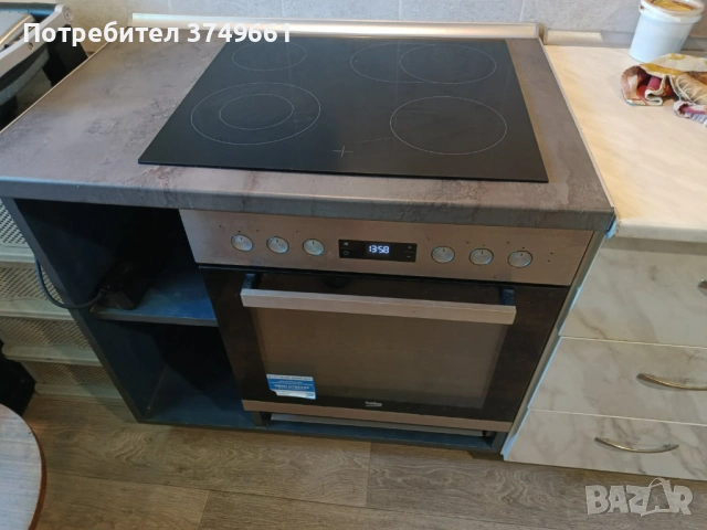 Фурна за вграждане + керамичен плот "BEKO" - 260 €, снимка 2 - Печки, фурни - 54675912