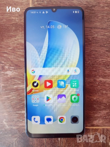 Xiaomi Note 70T в перфектно състояние 128GB/4GB; екран и батерия като нови