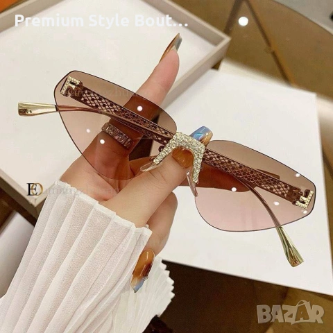 Слънчеви очила fendi с калъф на марката 