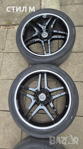 Продавам Оригинални AMG 21 цола, за Мерцедес, снимка 5 - Гуми и джанти - 54480916