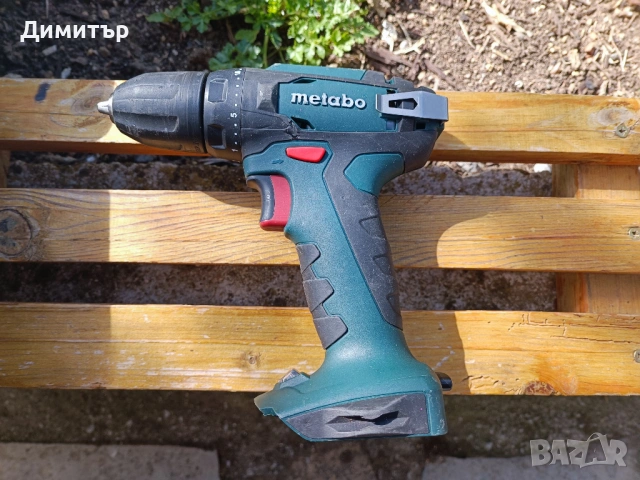 Metabo BS 14.4 винтоверт комплект 2х14.4V 2.0 Ah, снимка 3 - Винтоверти - 54586269