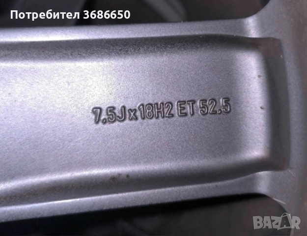 Оригинални лети джанти 18, 5x108 OEM за Ford/Mondeo,Kuga,Galaxy,S-Max,Volvo-S60,V40,V50,V60,V70,XC40, снимка 3 - Гуми и джанти - 54905480