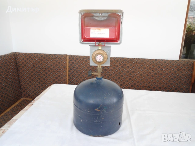 Газова бутилка с печка, снимка 2 - Къмпинг мебели - 54463850
