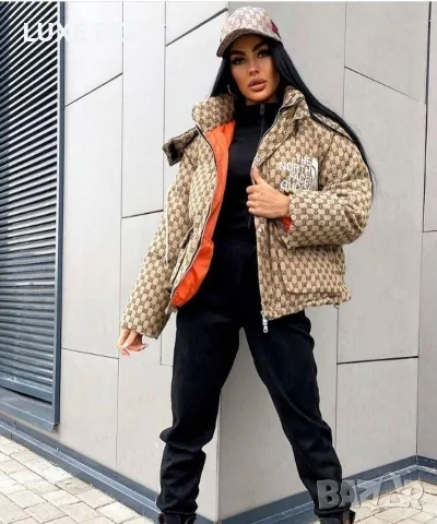 The North Face Gucci ⚜️Дамски Зимно Яке , снимка 2 - Якета - 55656605