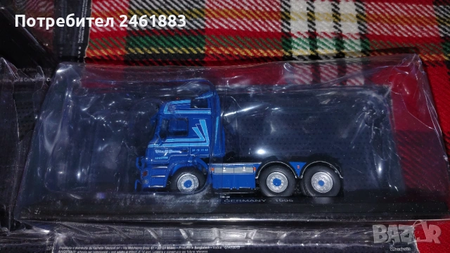 1/43 Hachette (IXO) метални колекционерски камиони Renault Mercedes MAN Volvo, снимка 7 - Колекции - 54332321