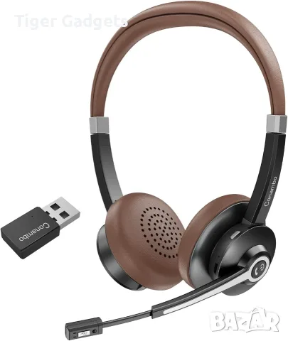 Conambo JBT700 Bluetooth слушалка с микрофон, USB донгъл, aptX HD и ENC шумопотискане