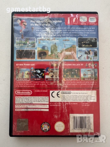 New Super Mario Bros. Wii за Wii / Wii U, снимка 2 - Игри за Nintendo - 54662107