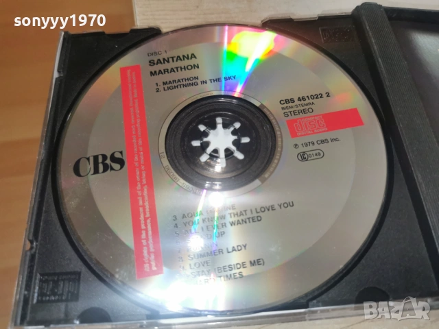 SANTANA+PAUL HORN 2CD-ВНОС GERMANY 3105261929H2E6R, снимка 2 - CD дискове - 54729766