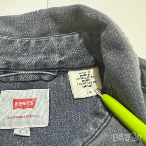 Мъжка Риза Levi's Размер L, снимка 5 - Ризи - 54100398