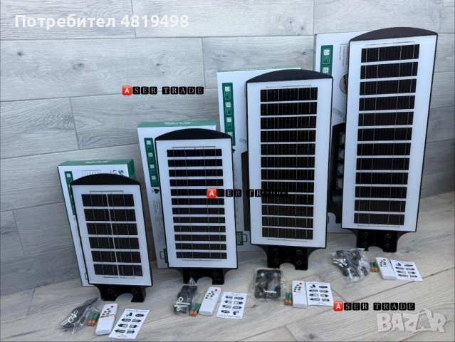 Соларна LED улична лампа 500W ,1000W,1500W,2000W– мощно и икономично осветление, снимка 4 - Соларни лампи - 54518498