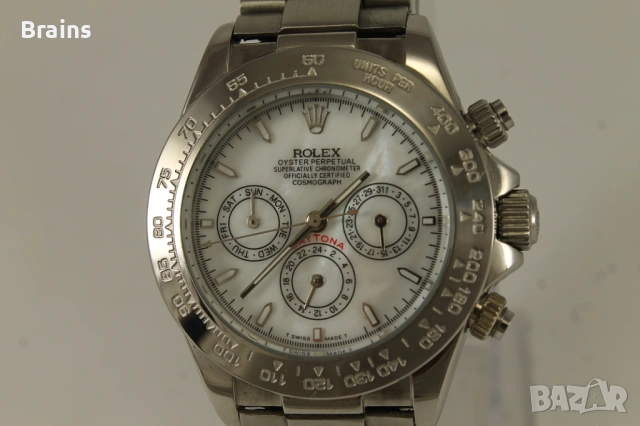 ROLEX DAYTONA COSMOGRAPH Automatic Стоманен Часовник, снимка 3 - Мъжки - 54762233