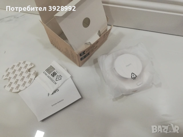 Смарт детектор за дим Aquara, снимка 5 - Друга електроника - 54801174