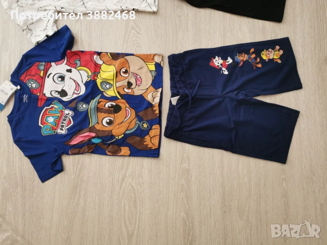 Нови летни екипи за момчета H&M C&A LC Waikiki 134/140  размер , снимка 2 - Детски комплекти - 54724498