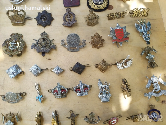 Лот стари военни нагръдни знаци и кокарди, снимка 4 - Антикварни и старинни предмети - 55198745