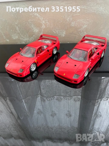 Ретро модел Ferrari F40 1/18
