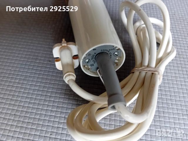 Роторна машинка за подстригване ГДР - използвана, снимка 4 - Машинки за подстригване - 47869843