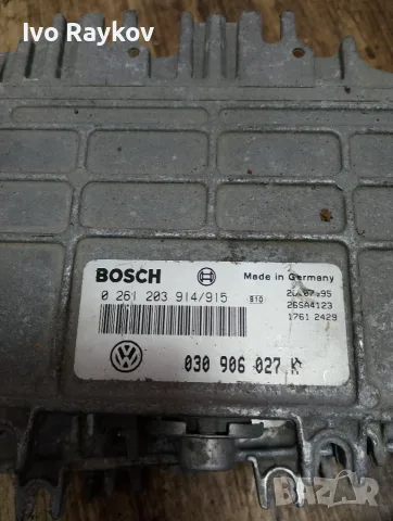 Компютър , ECU , VW Polo 1.4 1995 030906027K , 0261203914, снимка 2 - Части - 55604138