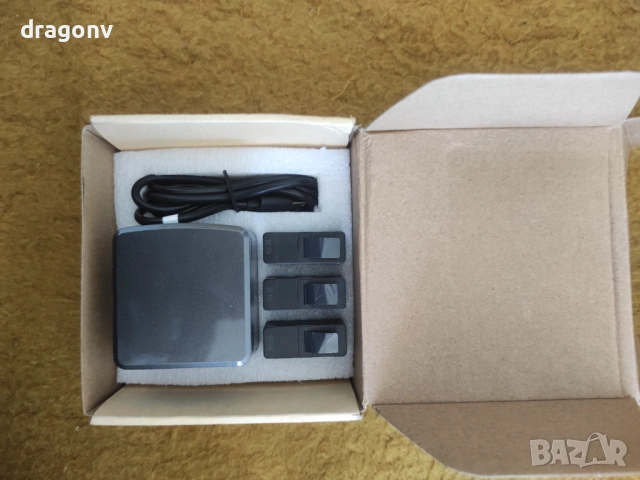 Комплект от 3 батерии за GoPro Hero 13 Black Enduro, 2800 mAh и 3-канално зарядно
