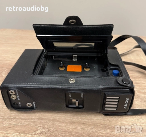 🔈Ретро журналистически касетофон Sony TC-42 – профилактиран, с оригинален калъф🔈, снимка 13 - Радиокасетофони, транзистори - 55192421