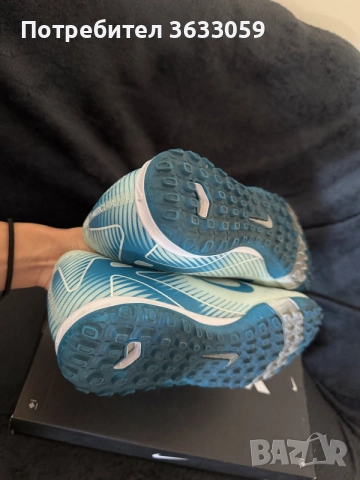 Nike Zoom Mercurial Vapor 16 Pro Tf, Футболни обувки сини, снимка 8 - Спортни обувки - 55275219