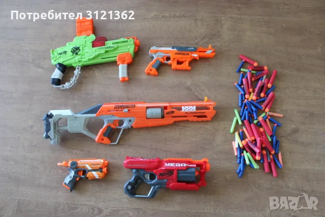Бластери и автомати NERF