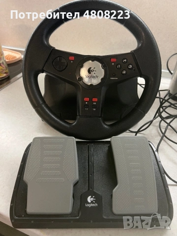 Волан и педали Logitech Formula