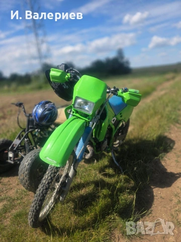 Продавам Kawasaki KDX 125А, 1990 г., снимка 5 - Мотоциклети и мототехника - 55097044