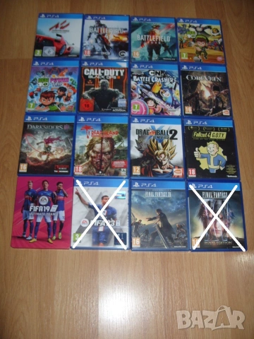 Игри за PlayStation 4, PS4 Част 4 - 15.34 € / 30лв за брой