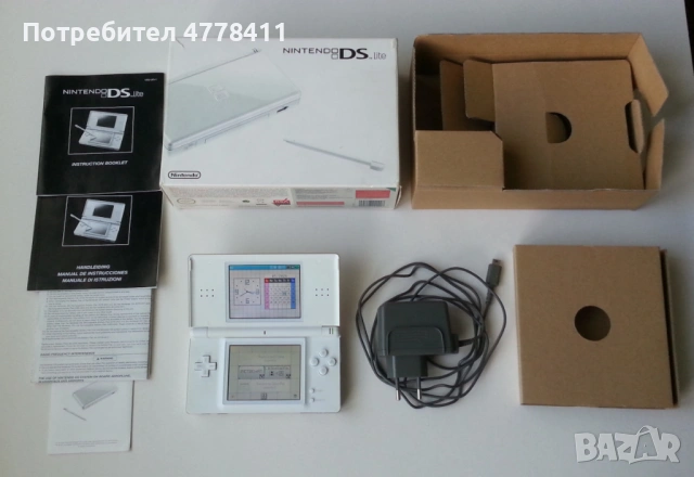 Nintendo DS Lite пълен комплект